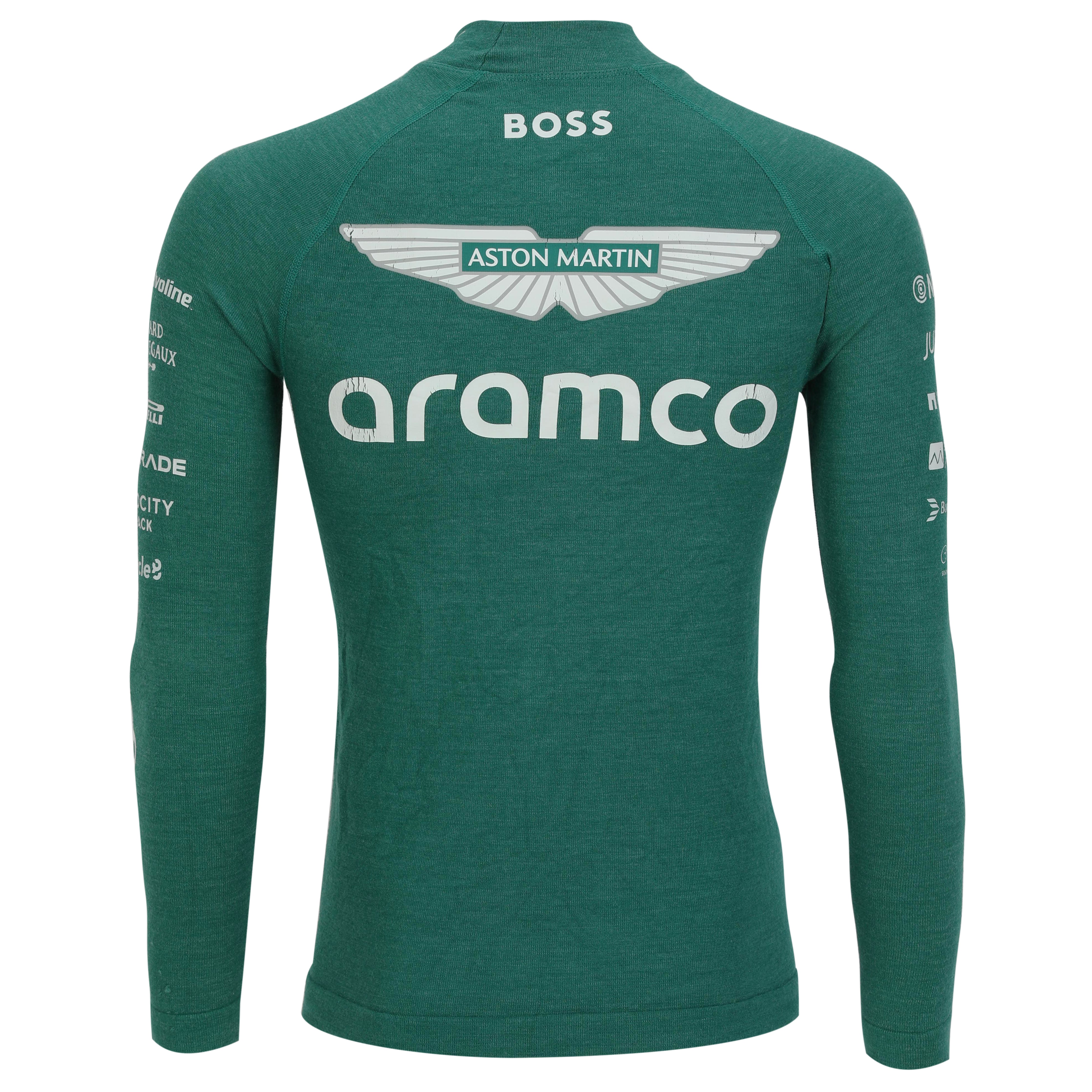 Felipe Drugovich 2024 Aston Martin Aramco Formula One Team Grand Prix Used Nomex
