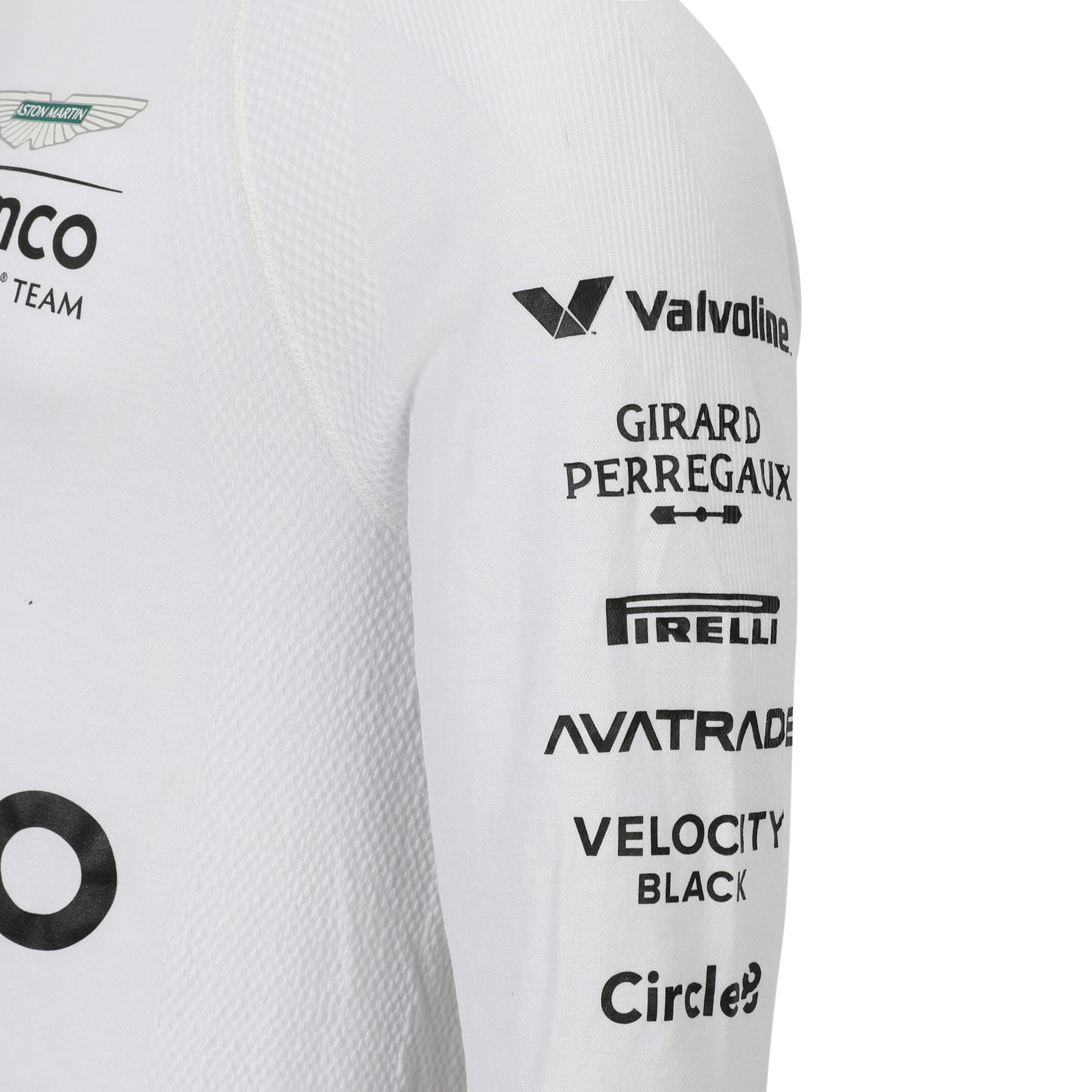 Lance Stroll Signed 2024 Aston Martin Aramco Formula One Team Grand Prix Used Nomex - US GP - White
