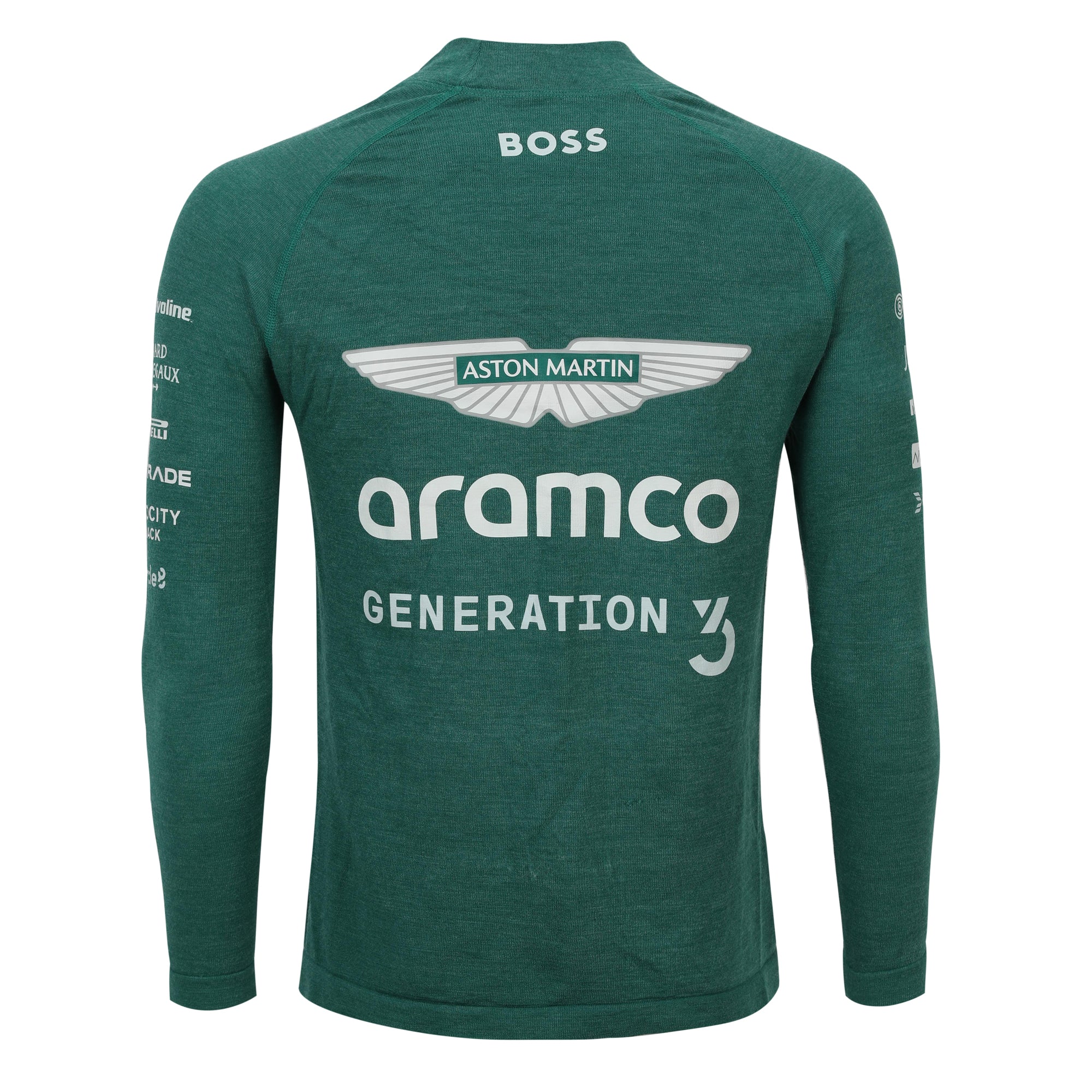 Lance Stroll Signed 2024 Aston Martin Aramco Formula One Team Race Worn Nomex - USA GP