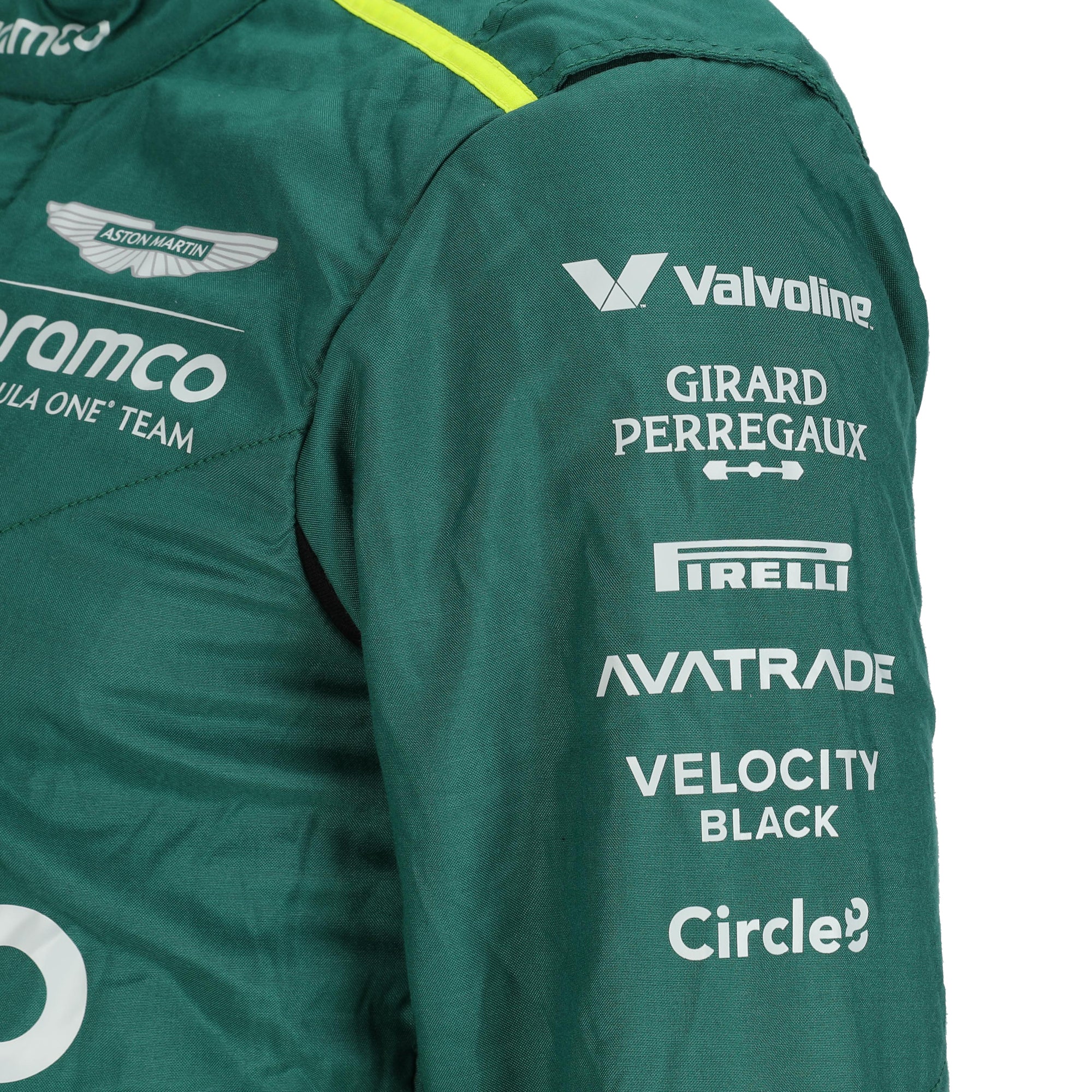 Jack Crawford Un-Signed 2024 Season Used Aston Martin Aramco Formula One Team Suit