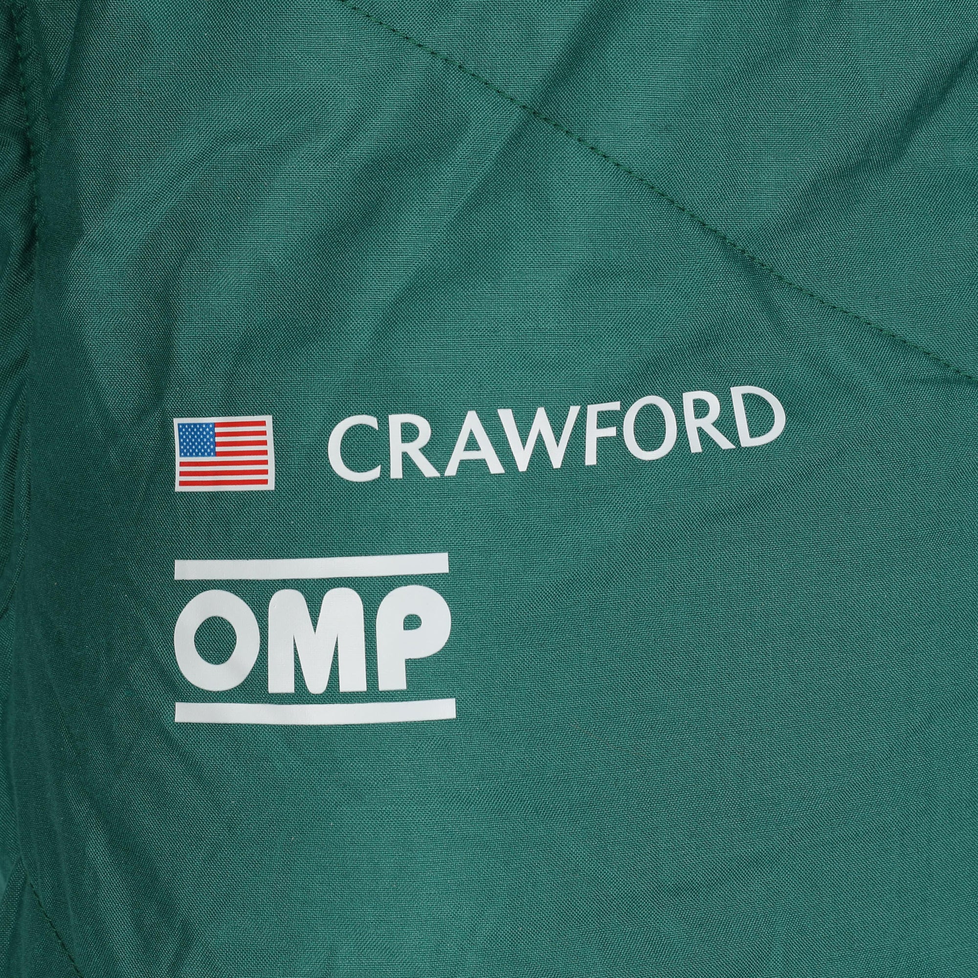 Jack Crawford Un-Signed 2024 Season Used Aston Martin Aramco Formula One Team Suit