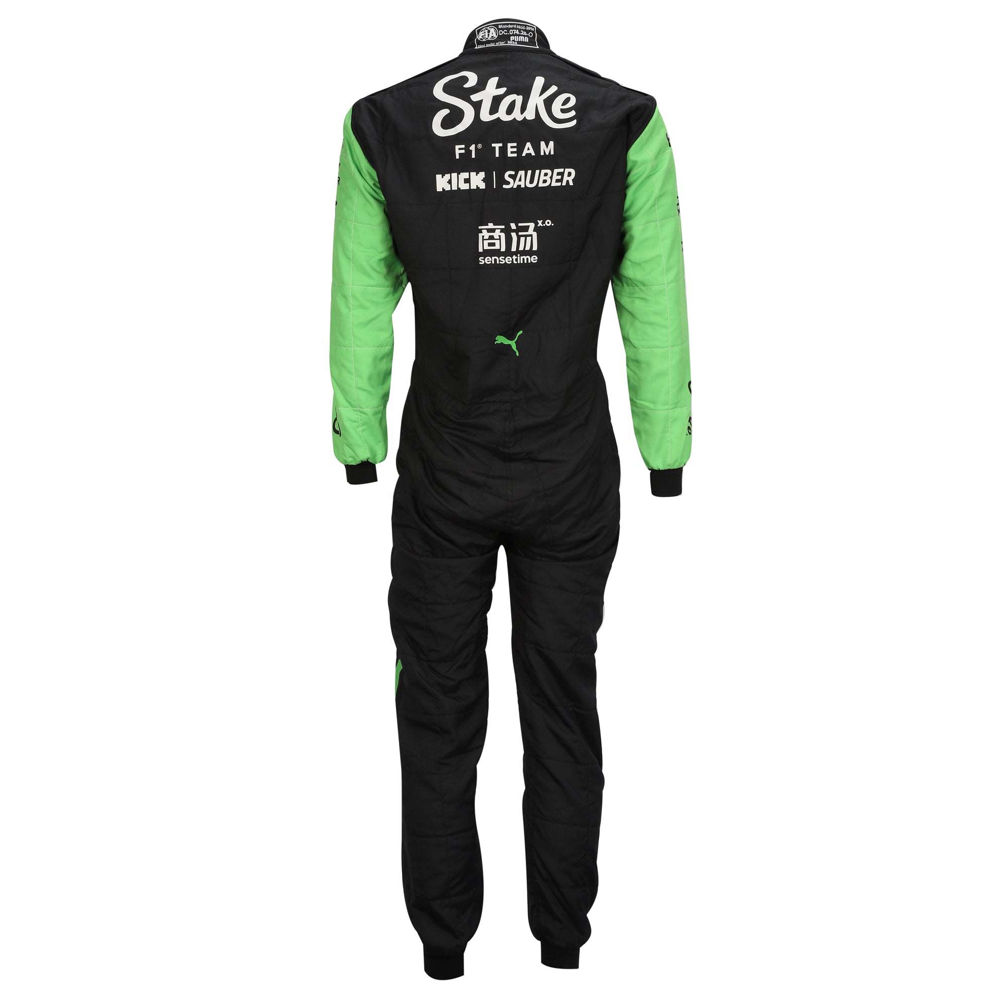 Valtteri Bottas Signed 2024 Stake F1 Team Kick Sauber Grand Prix Used Race Suit - Brazilian GP