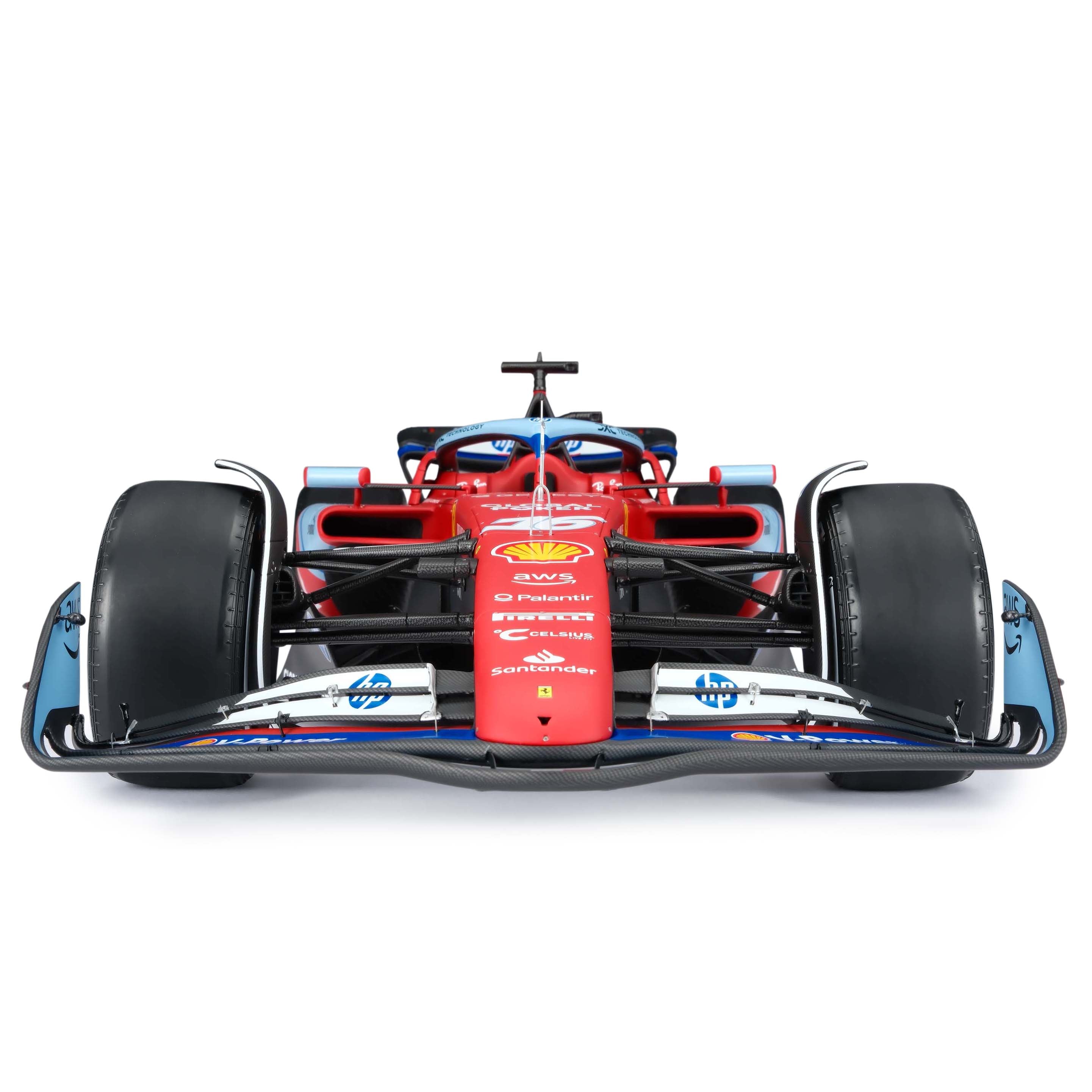 Charles Leclerc 2024 Ferrari SF-24 1:8 Scale Model Miami GP Edition– Amalgam Collection