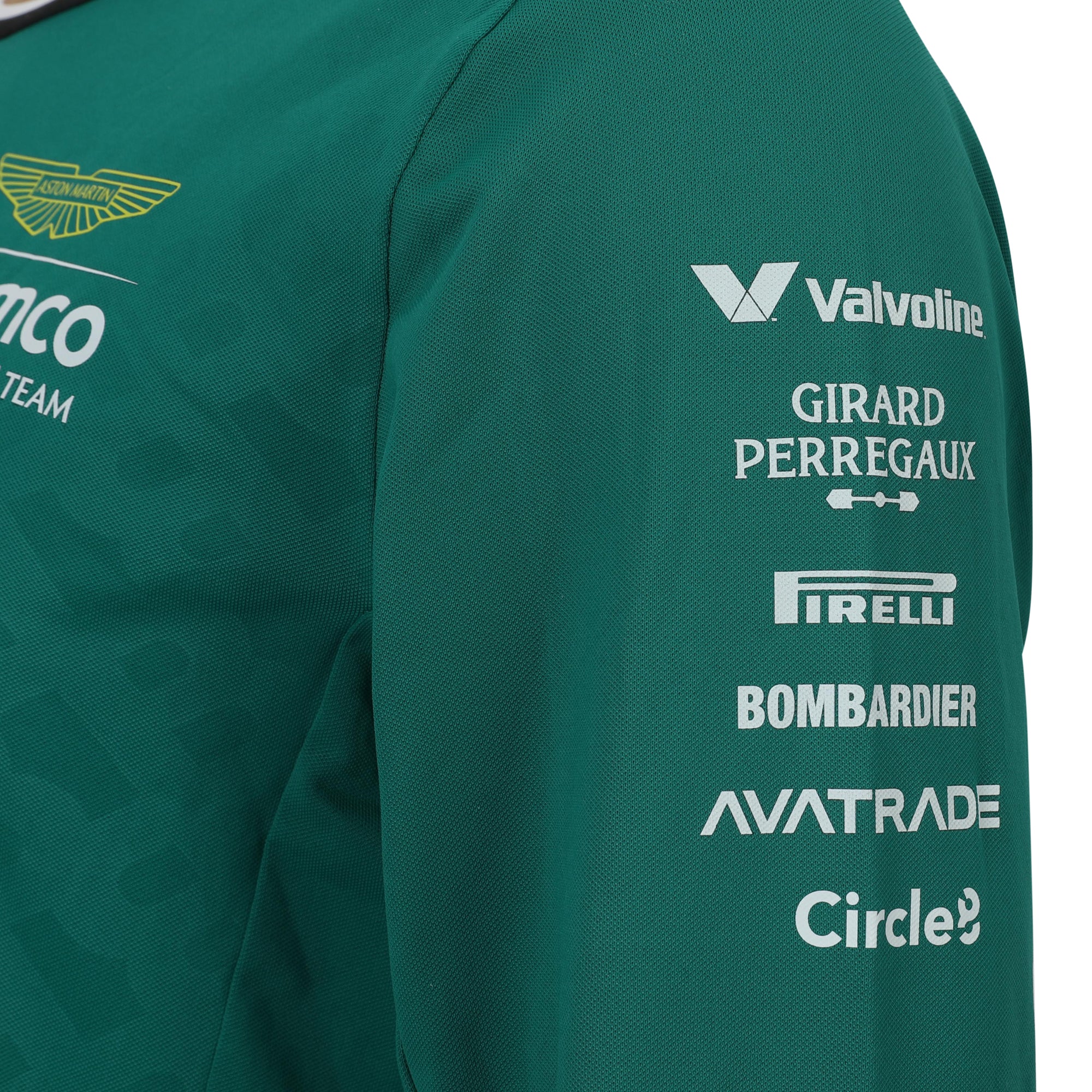 Lance Stroll Signed 2025 Aston Martin Aramco Formula One Team Long Sleeve T-Shirt