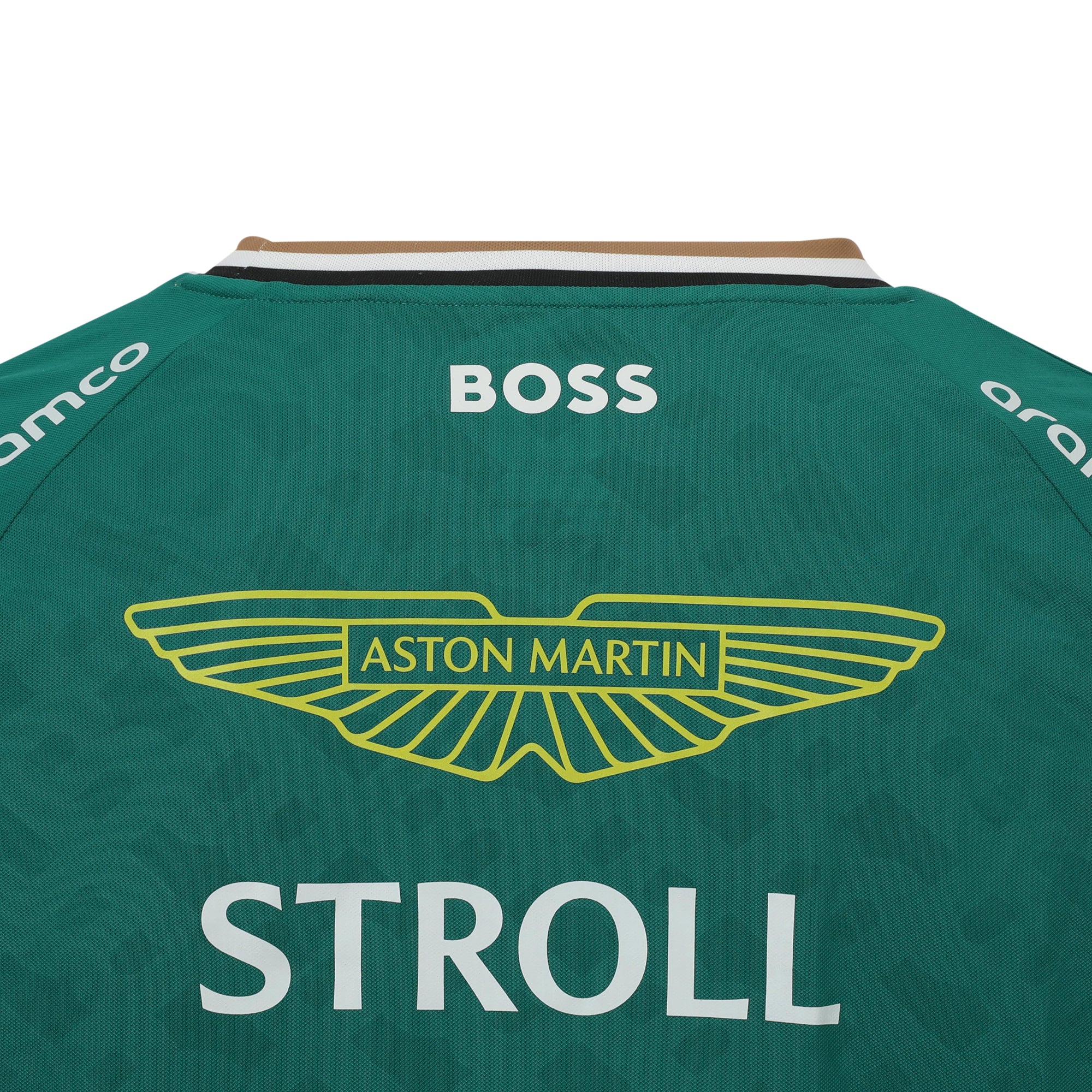 Lance Stroll Signed 2025 Aston Martin Aramco Formula One Team Long Sleeve T-Shirt