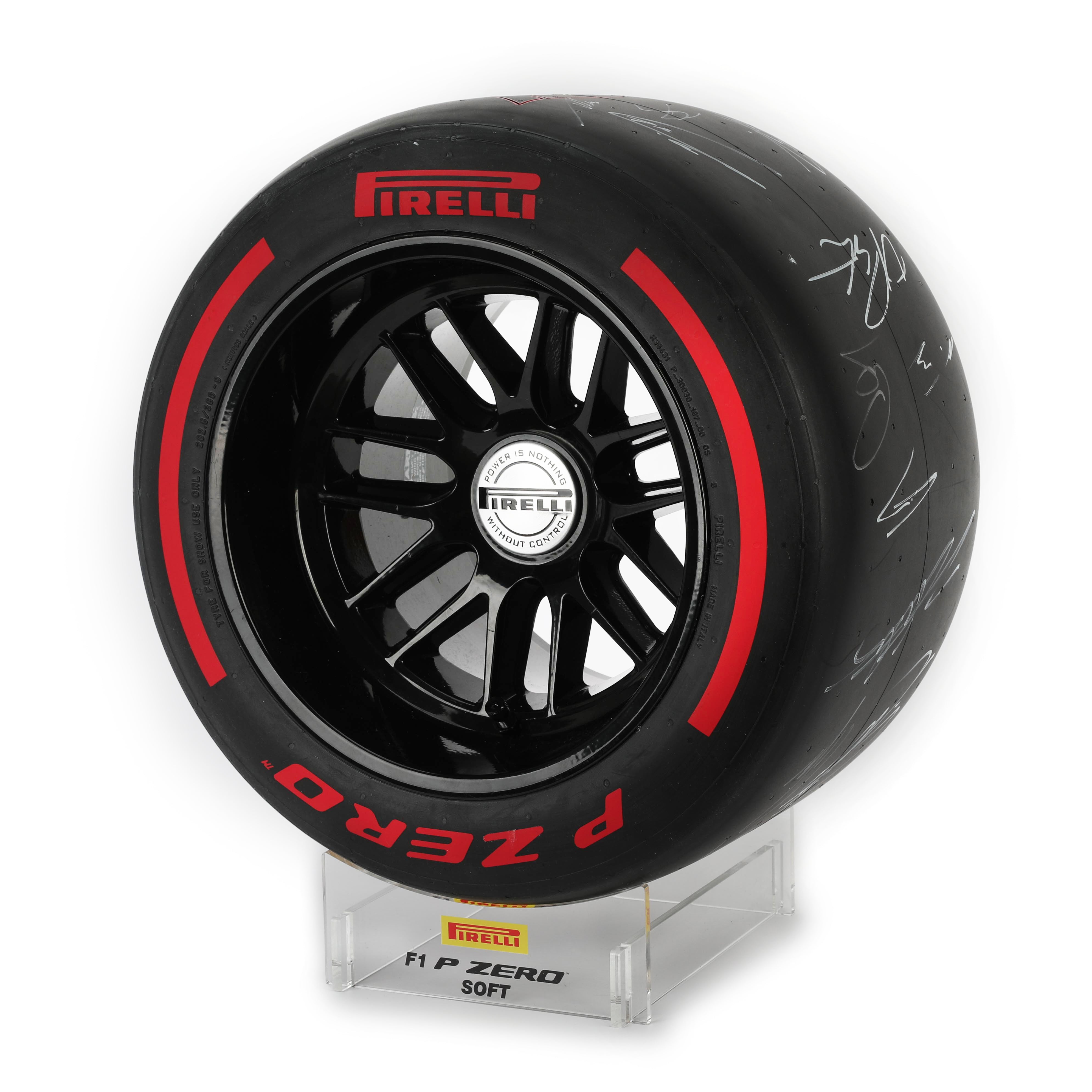 Emilia Romagna Grand Prix Pirelli Pole Position Award Signed By The 2023 Drivers - Charity Auction