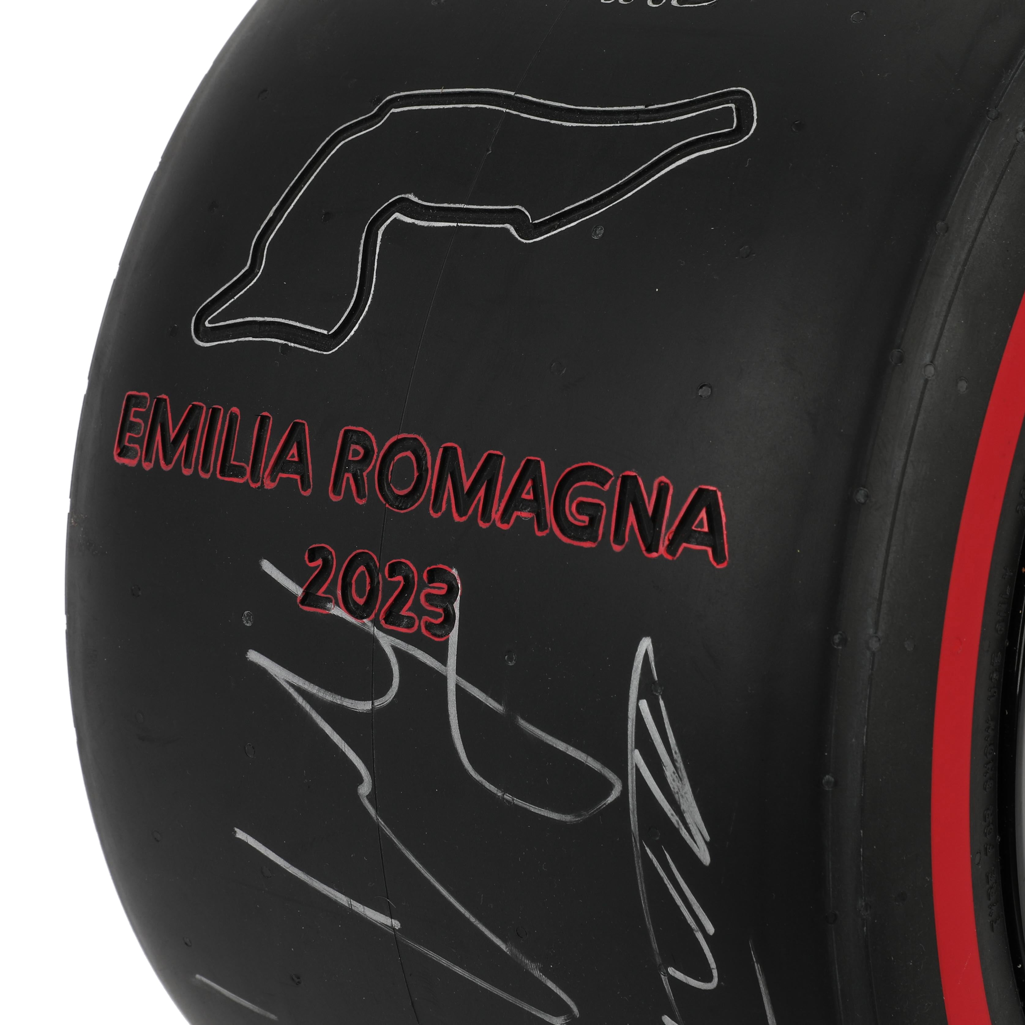 Emilia Romagna Grand Prix Pirelli Pole Position Award Signed By The 2023 Drivers - Charity Auction