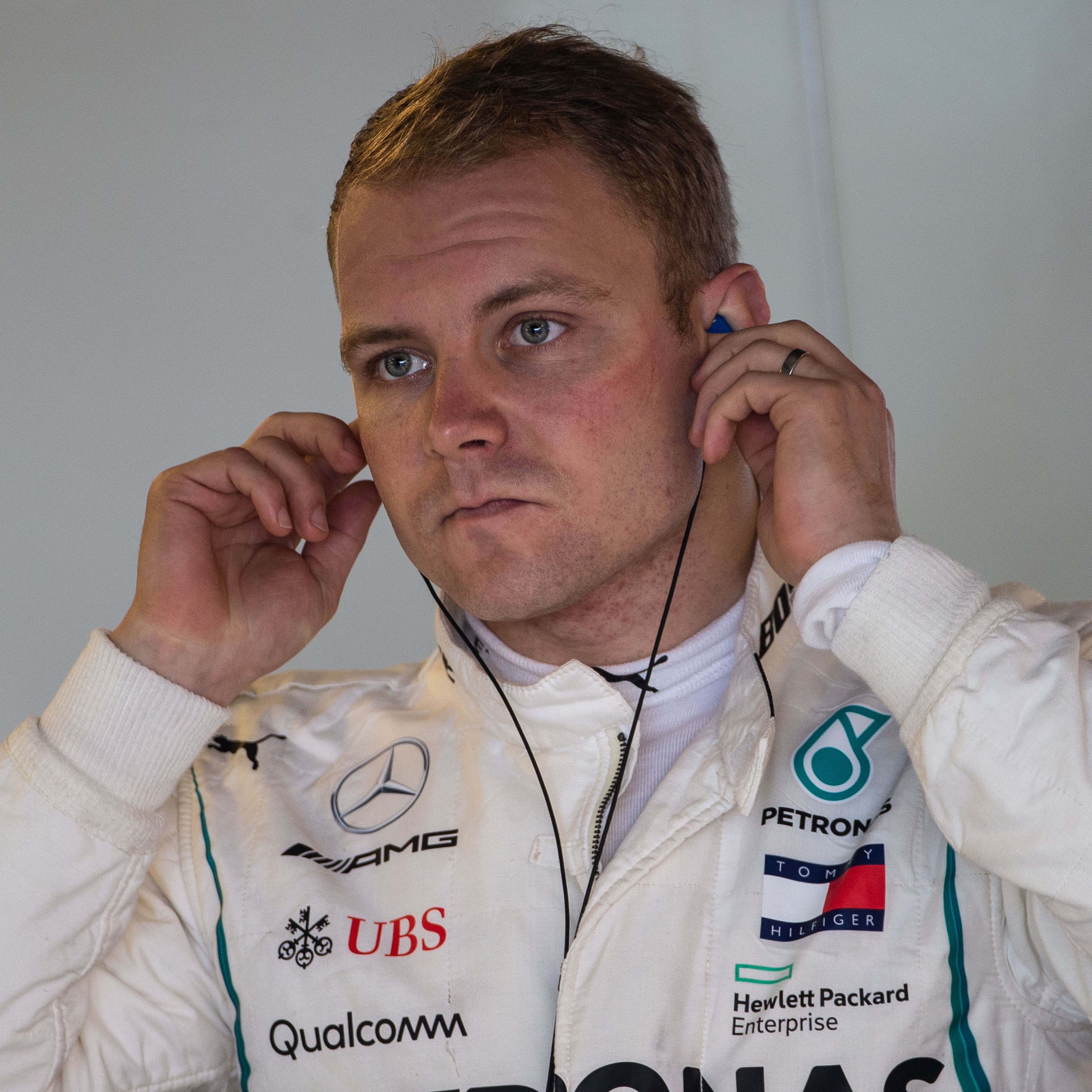 Valtteri Bottas 2018 Race Weekend Used Mercedes-AMG Petronas F1 Team Race Suit - Abu Dhabi - S/N 00107694