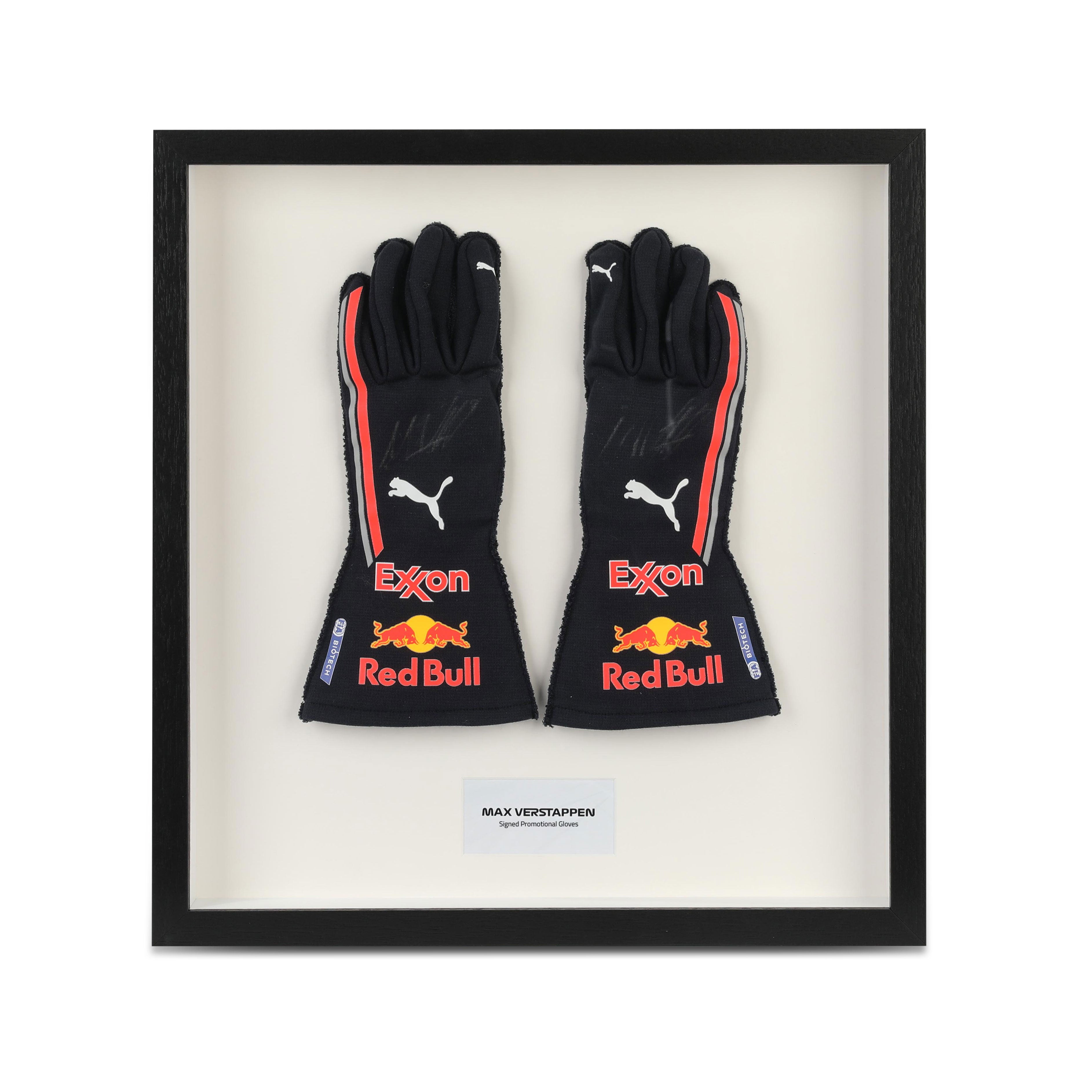 Max Verstappen Signed Promotional Gloves