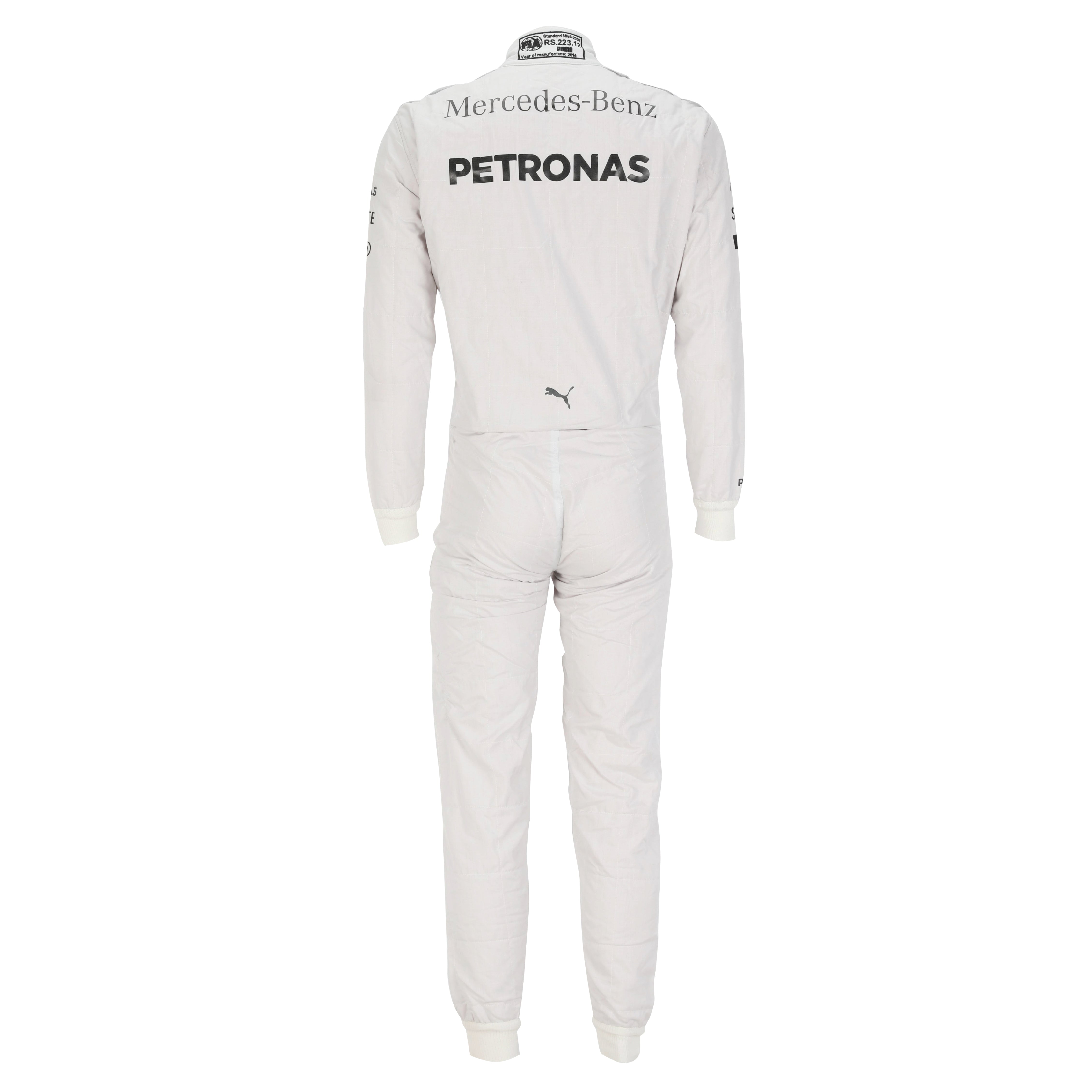 Nico Rosberg 2014 Mercedes-AMG PETRONAS F1® Team Race Used Race Suit
