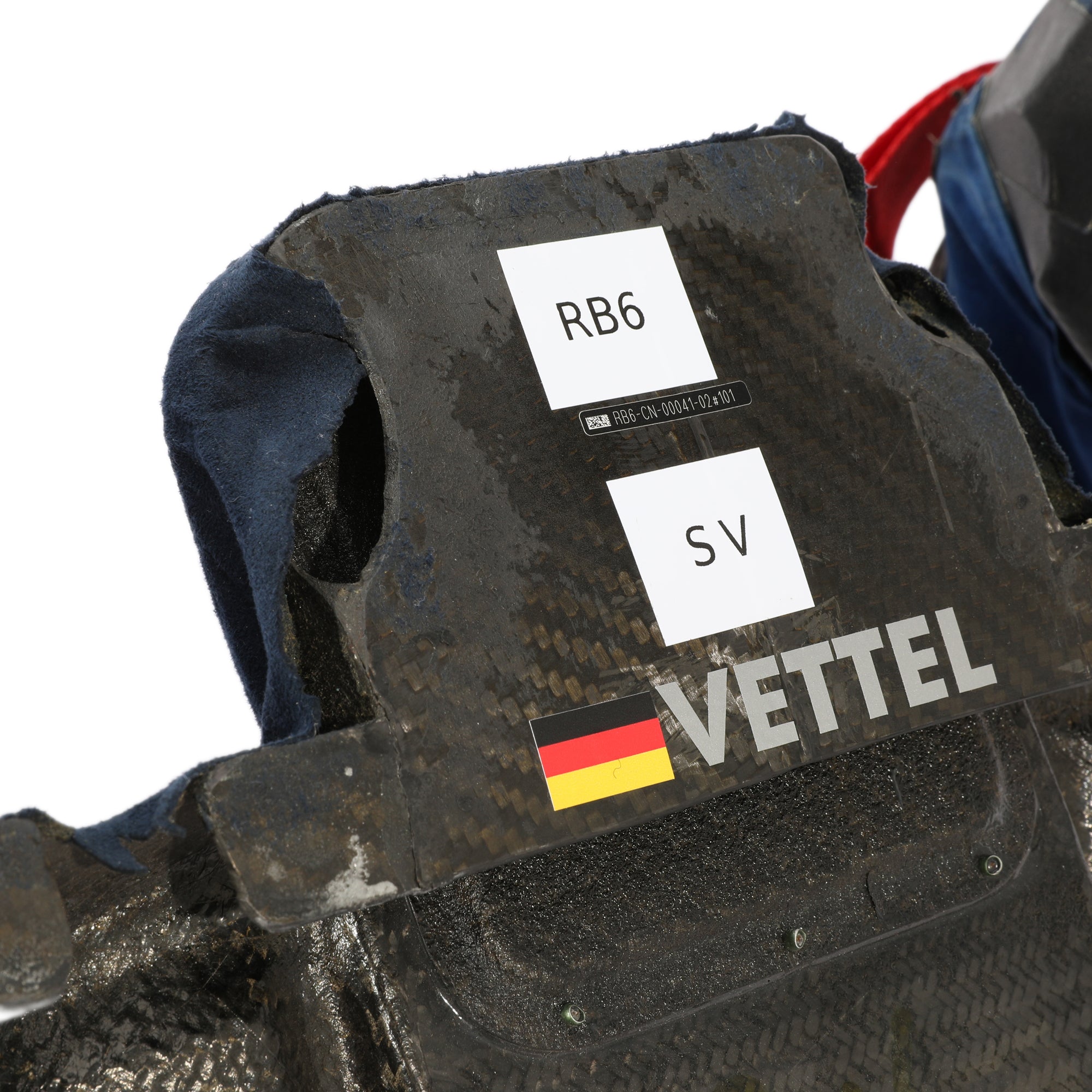 Sebastian Vettel 2010 Red Bull Racing RB6 Grand Prix Used Seat