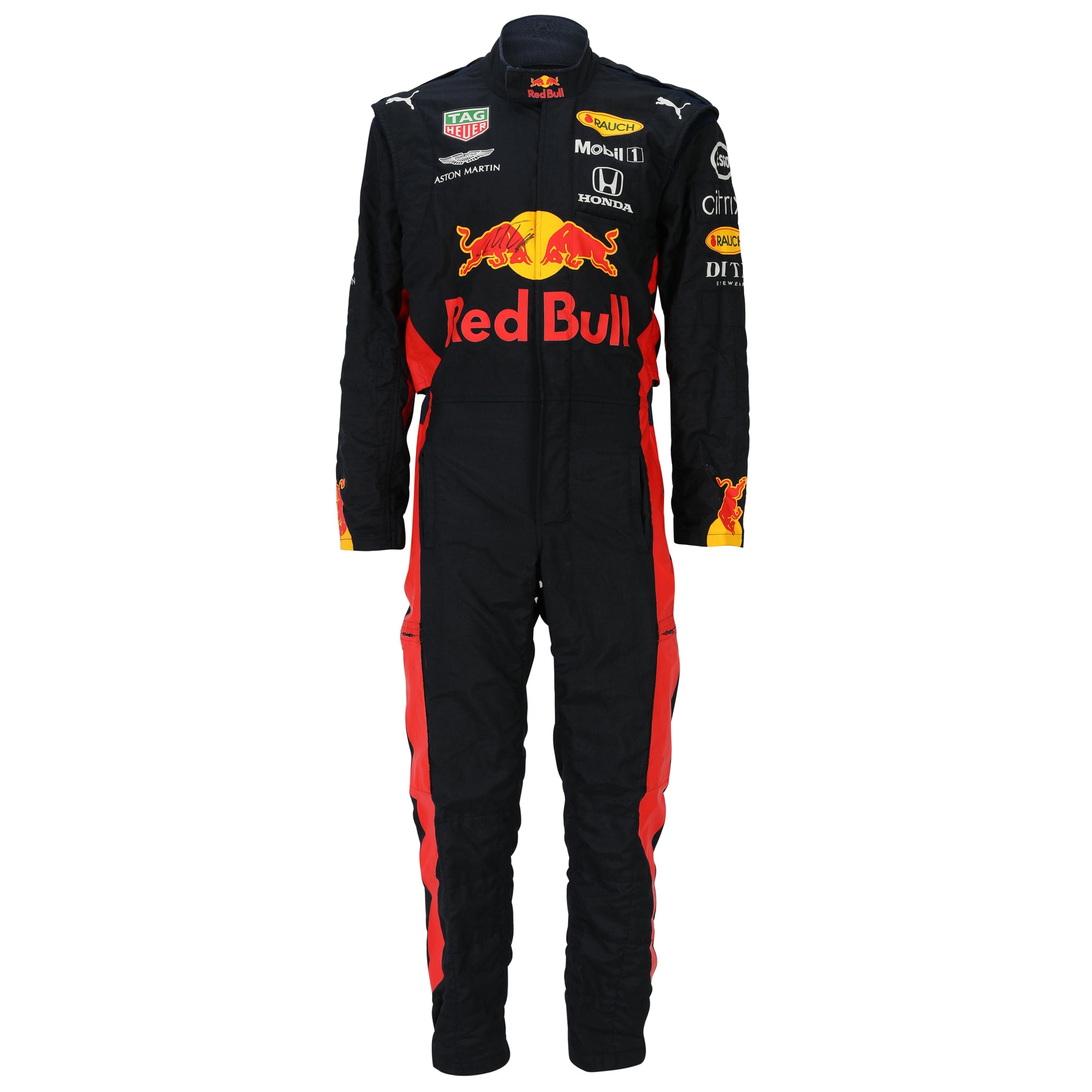 Red Bull Racing Pit Crew Suit - Signed by Max Verstappen