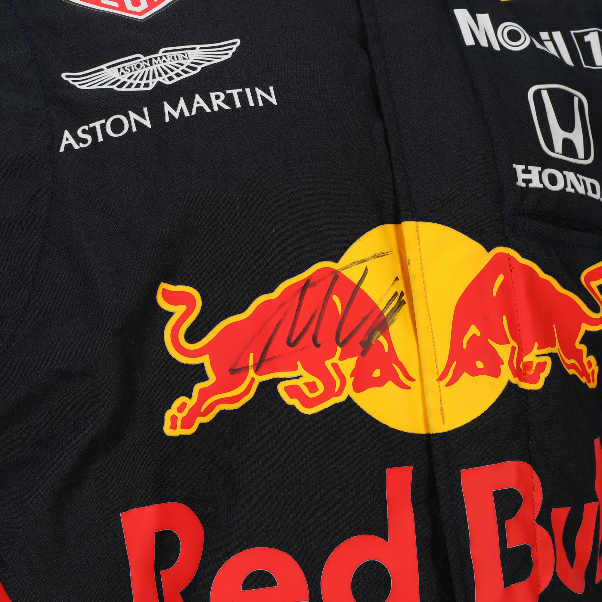 Red Bull Racing Pit Crew Suit - Signed by Max Verstappen