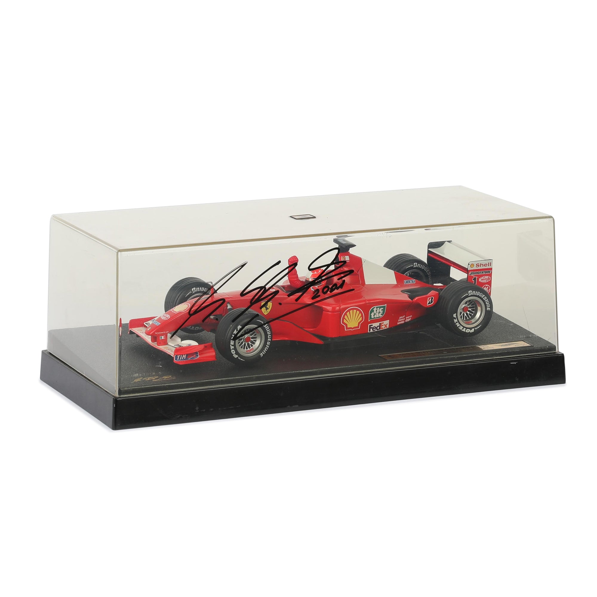 Michael Schumacher 2001 Signed 1:18 Scale Model
