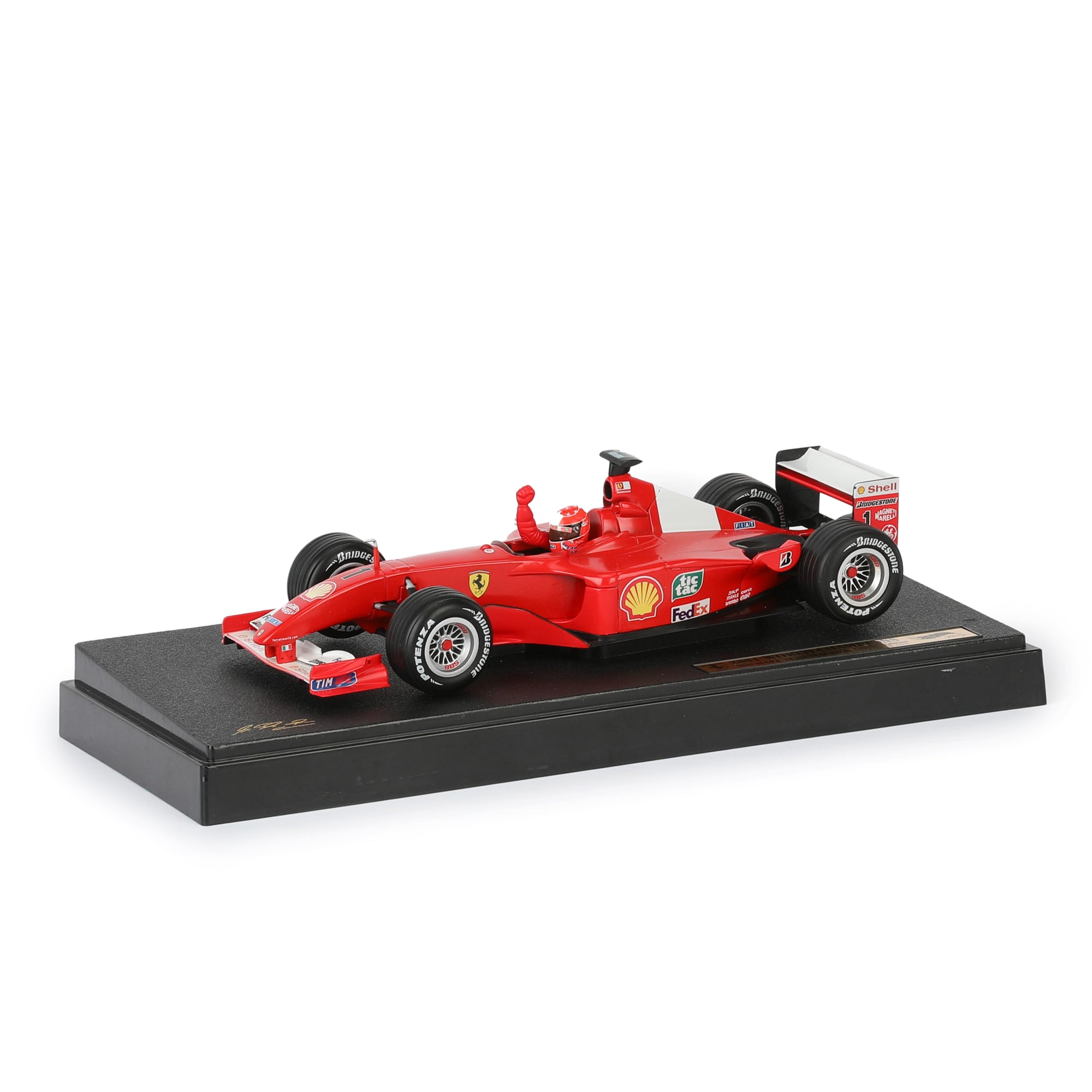 Michael Schumacher 2001 Signed 1:18 Scale Model
