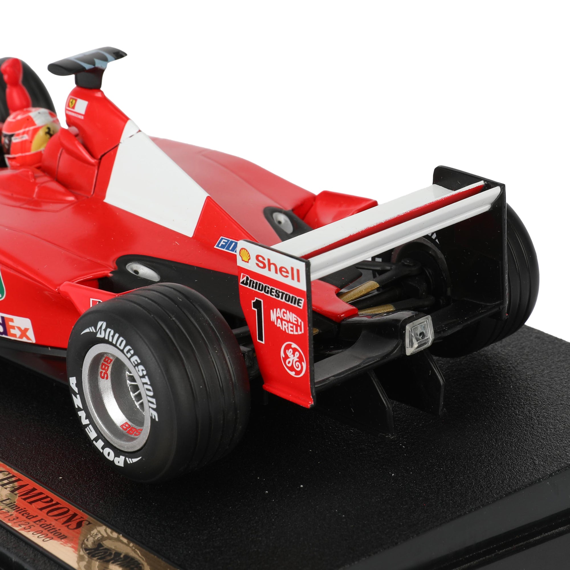Michael Schumacher 2001 Signed 1:18 Scale Model