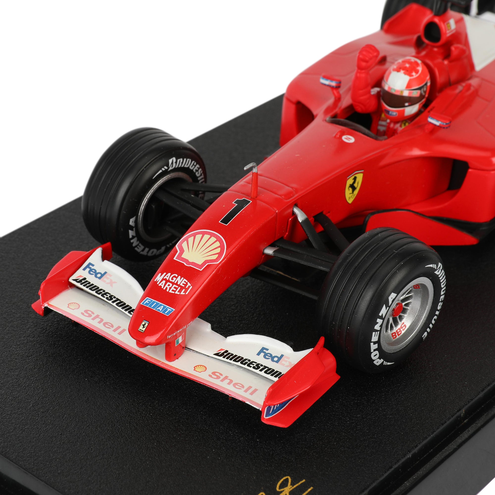 Michael Schumacher 2001 Signed 1:18 Scale Model