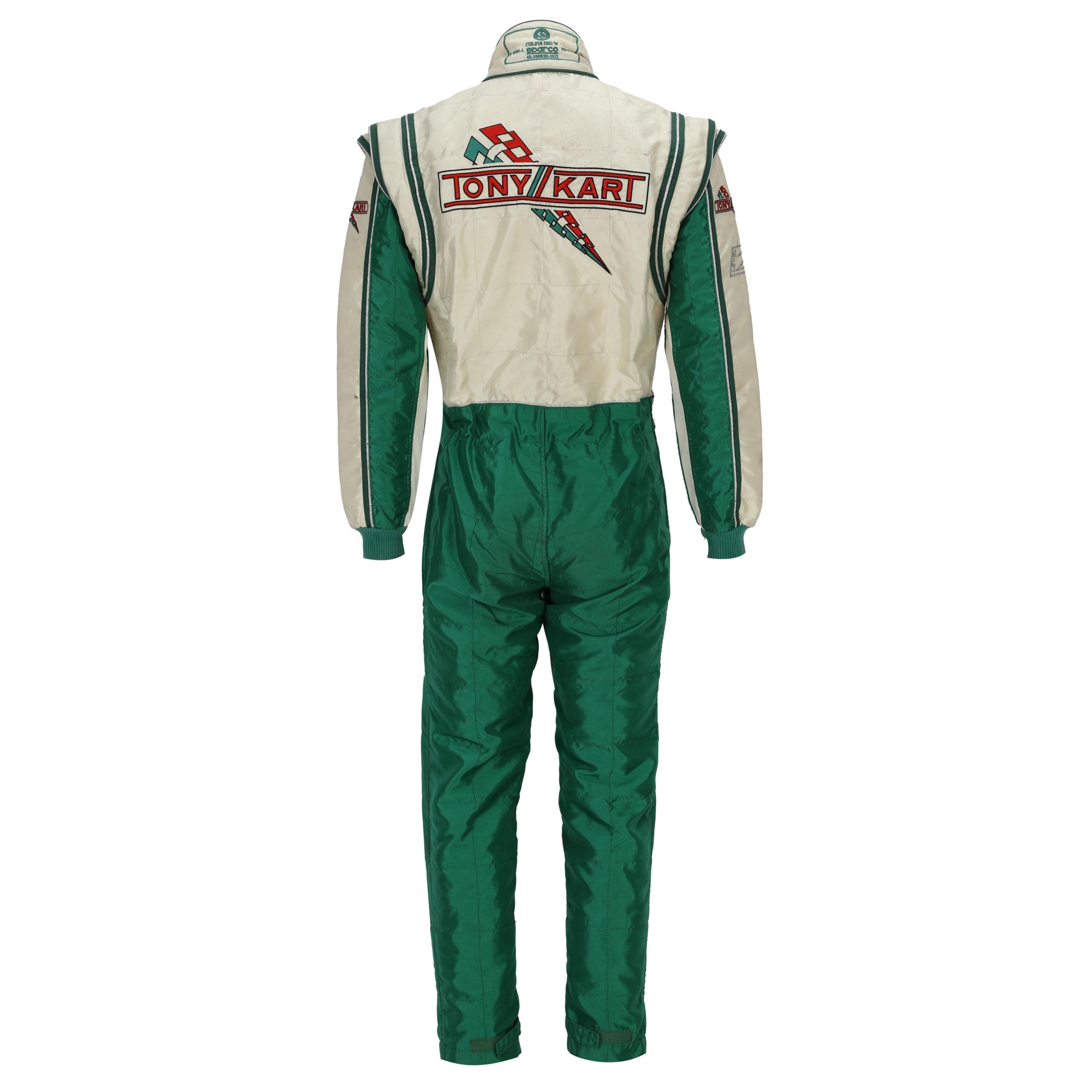 Michael Schumacher Signed Tony Kart Suit