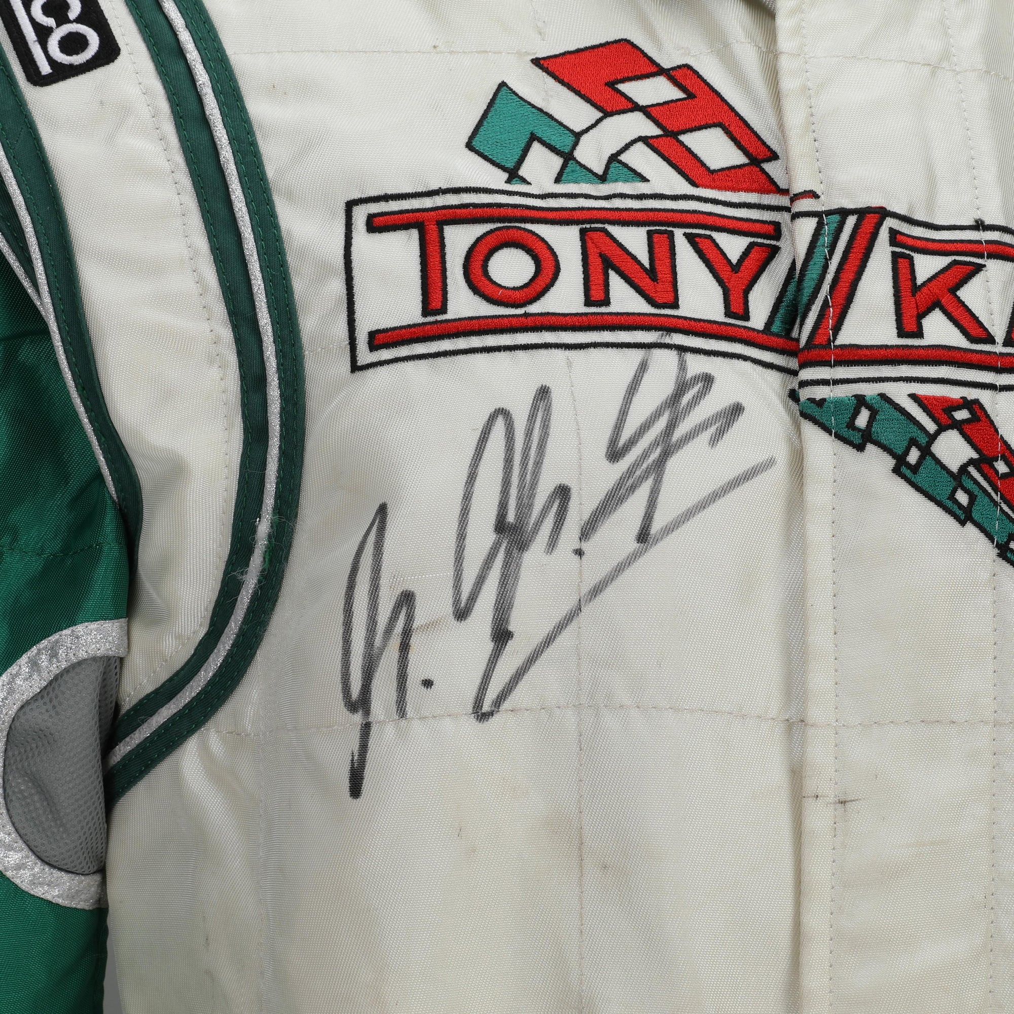 Michael Schumacher Signed Tony Kart Suit