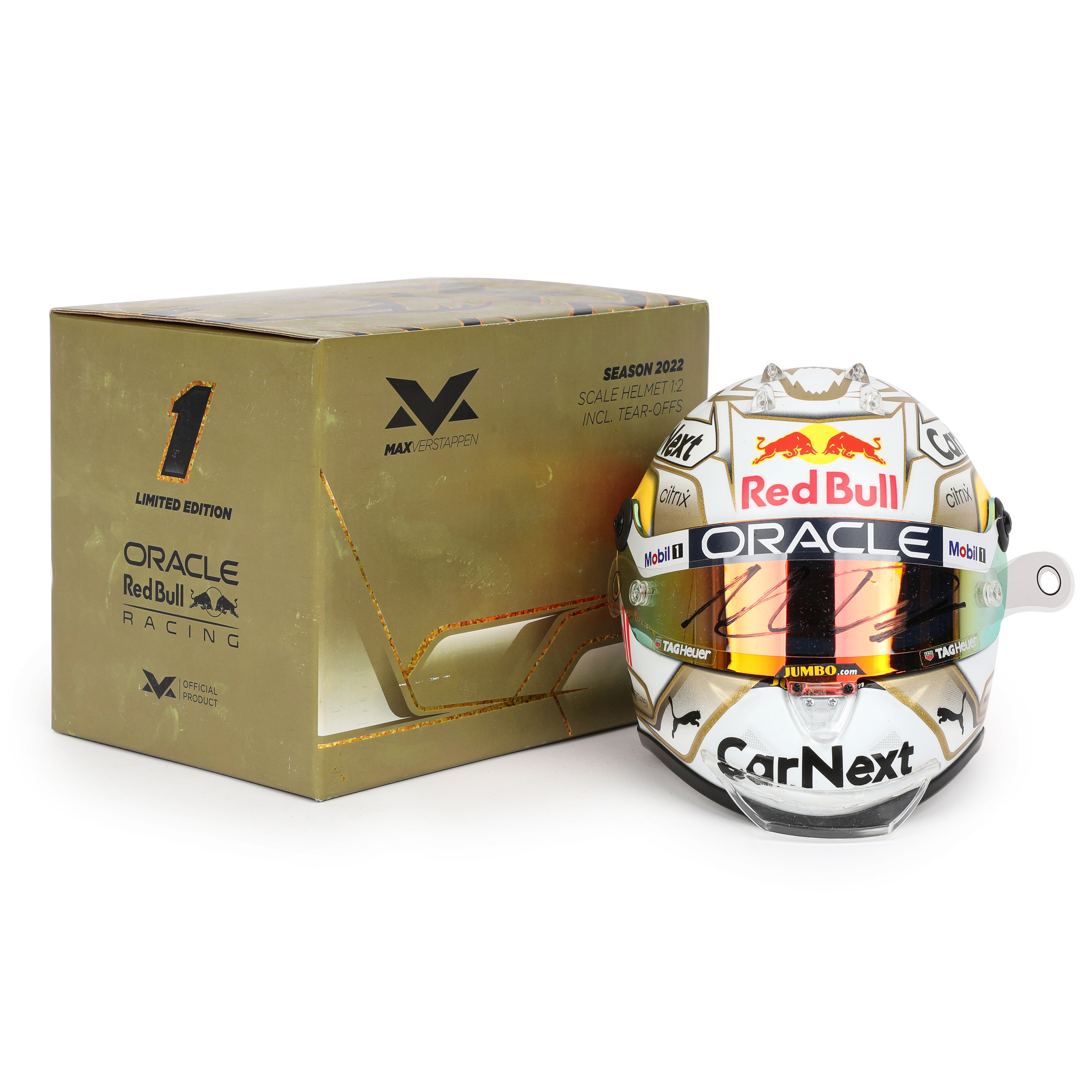 Max Verstappen 2022 Signed 1.2 Scale Helmet