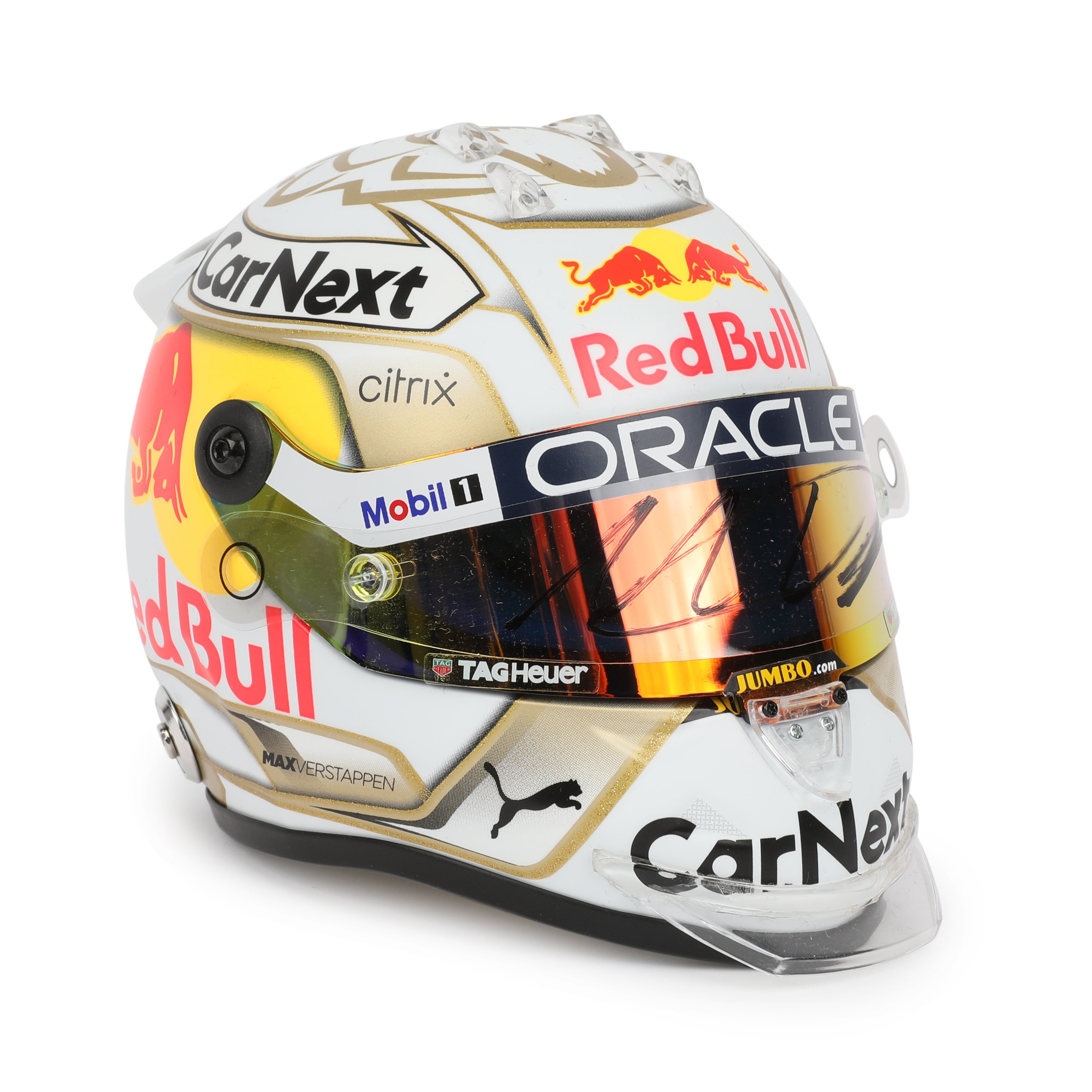 Max Verstappen 2022 Signed 1.2 Scale Helmet