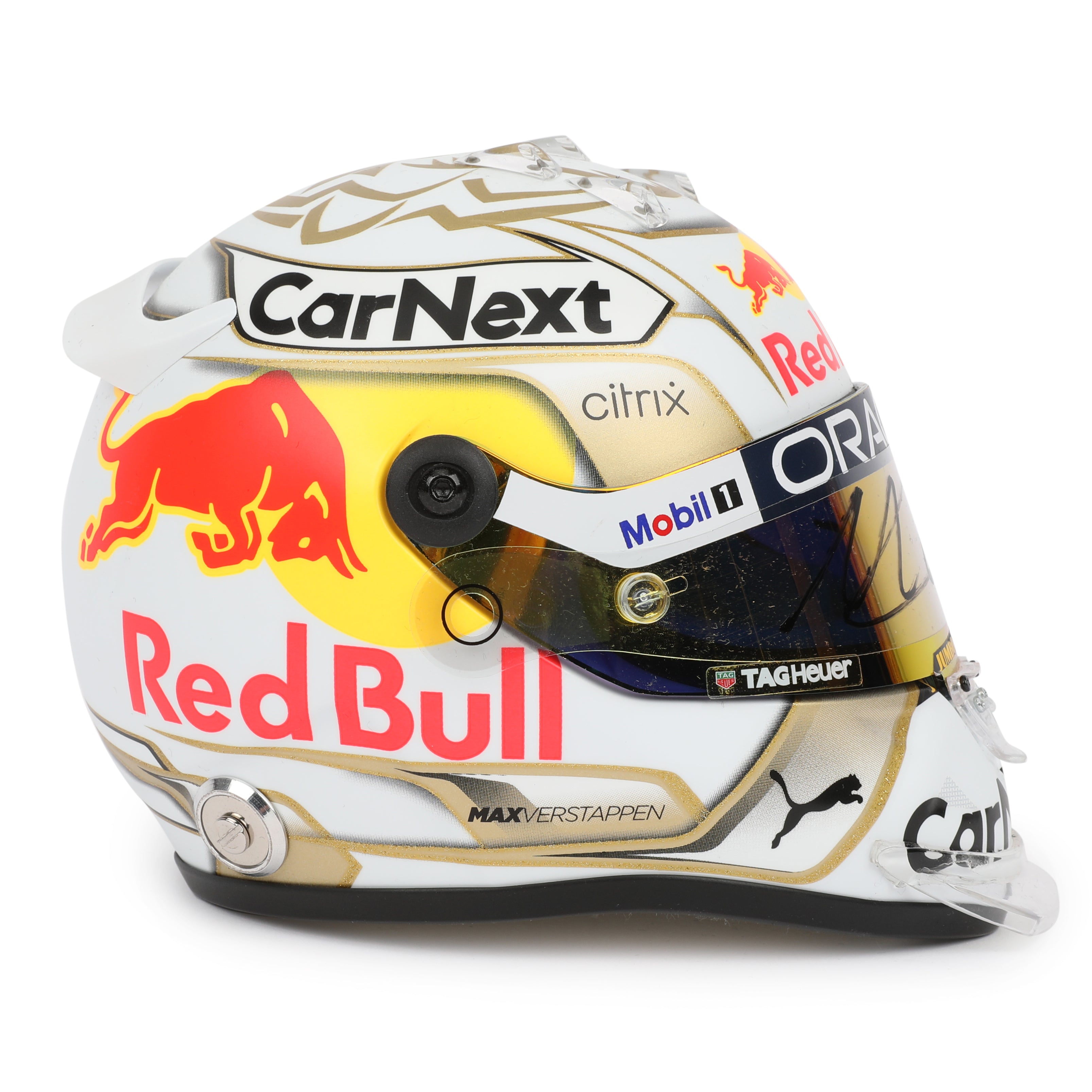 Max Verstappen 2022 Signed 1.2 Scale Helmet