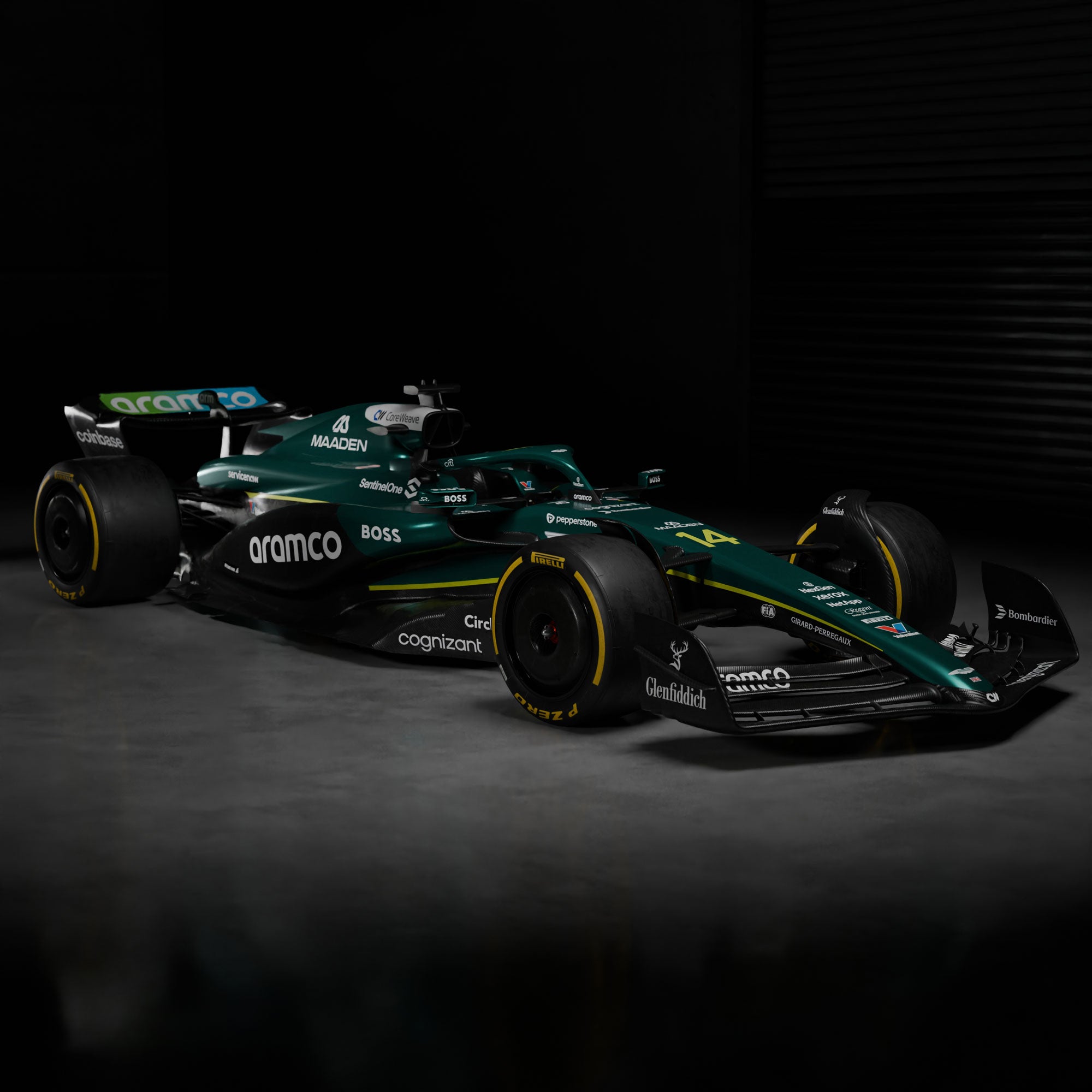 Official Aston Martin F1® Team Show Car – AMR25 Livery #1