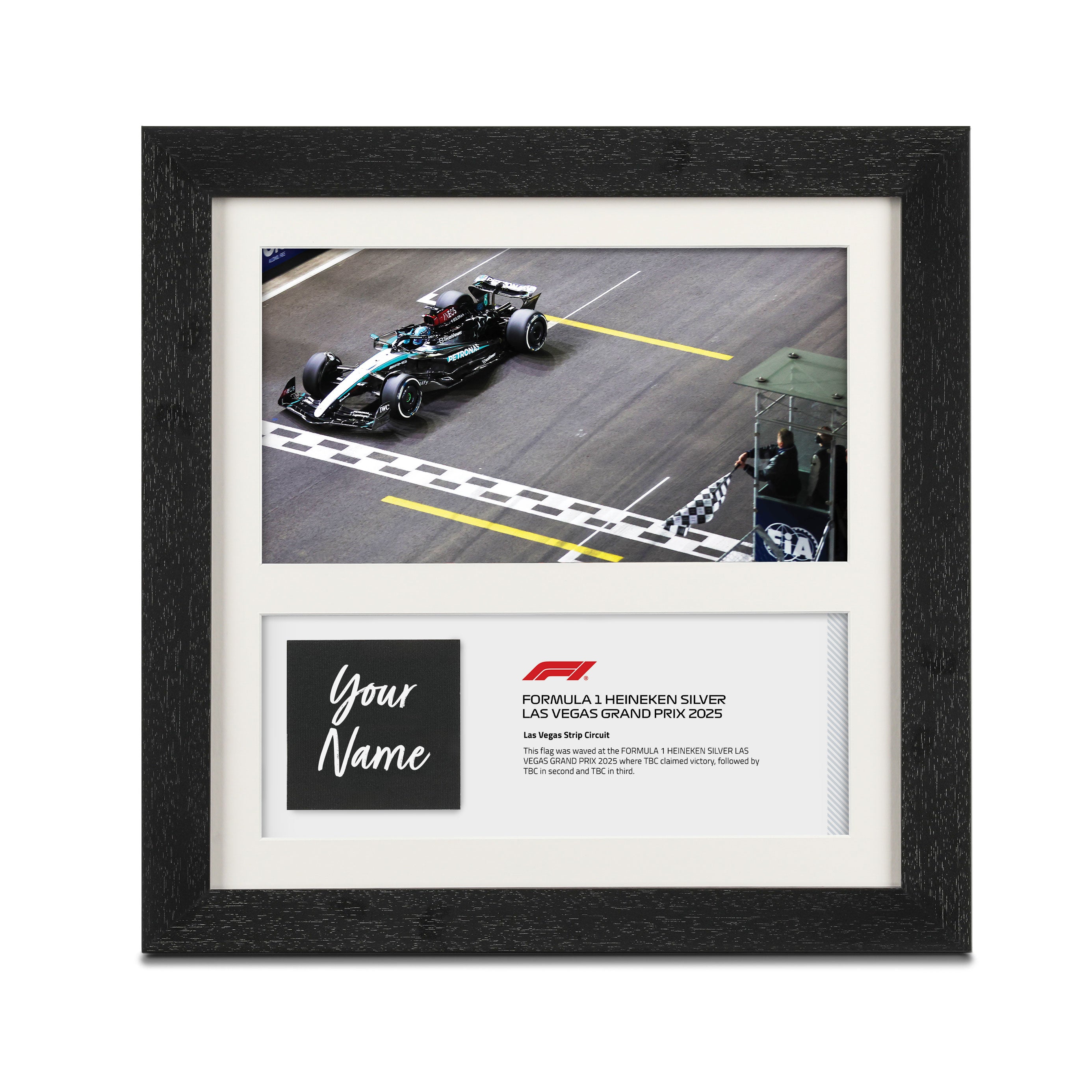 Own the Chequered Flag - 2025 Las Vegas Grand Prix