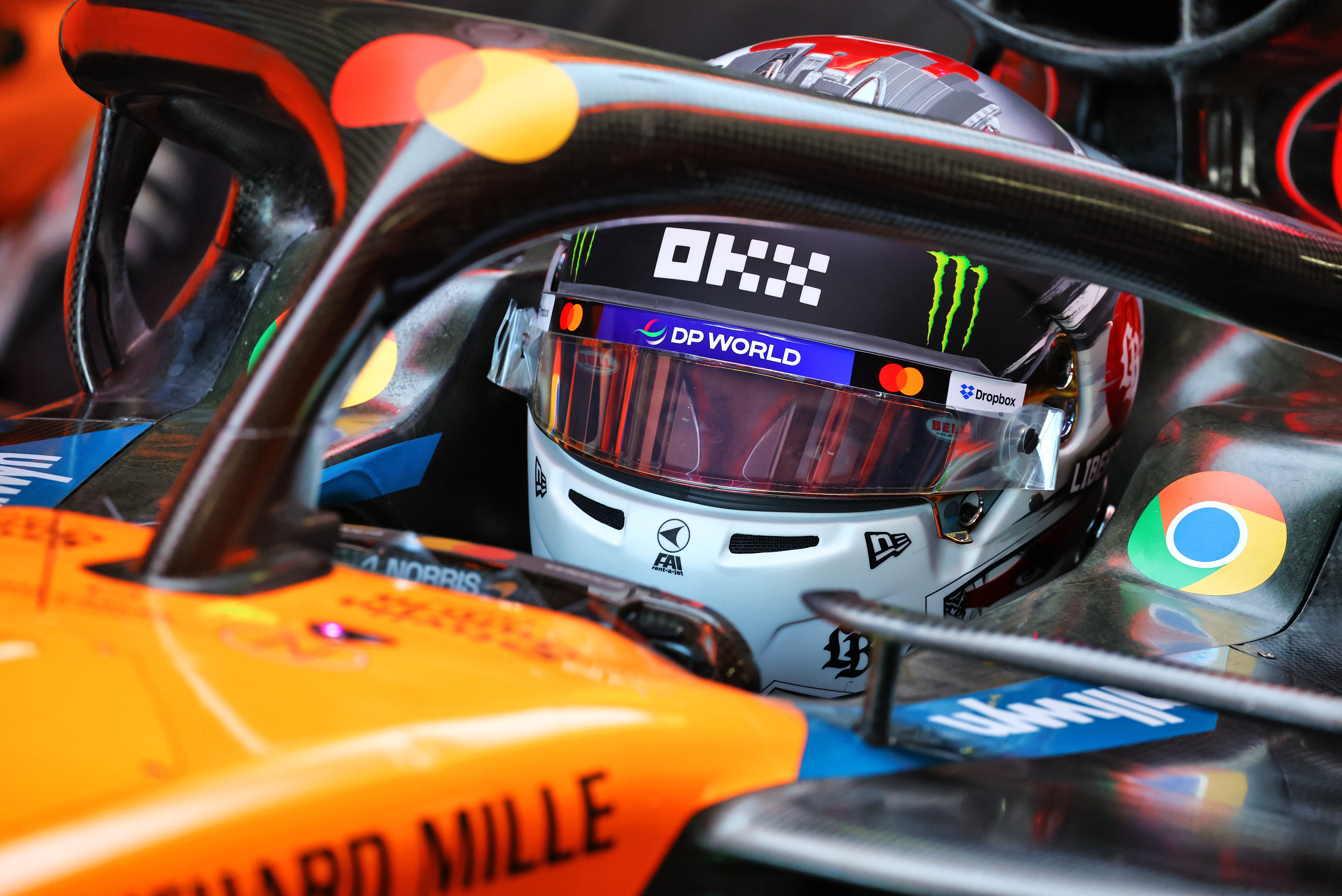 Lando Norris 2025 1:2 Scale Helmet - Japanese GP