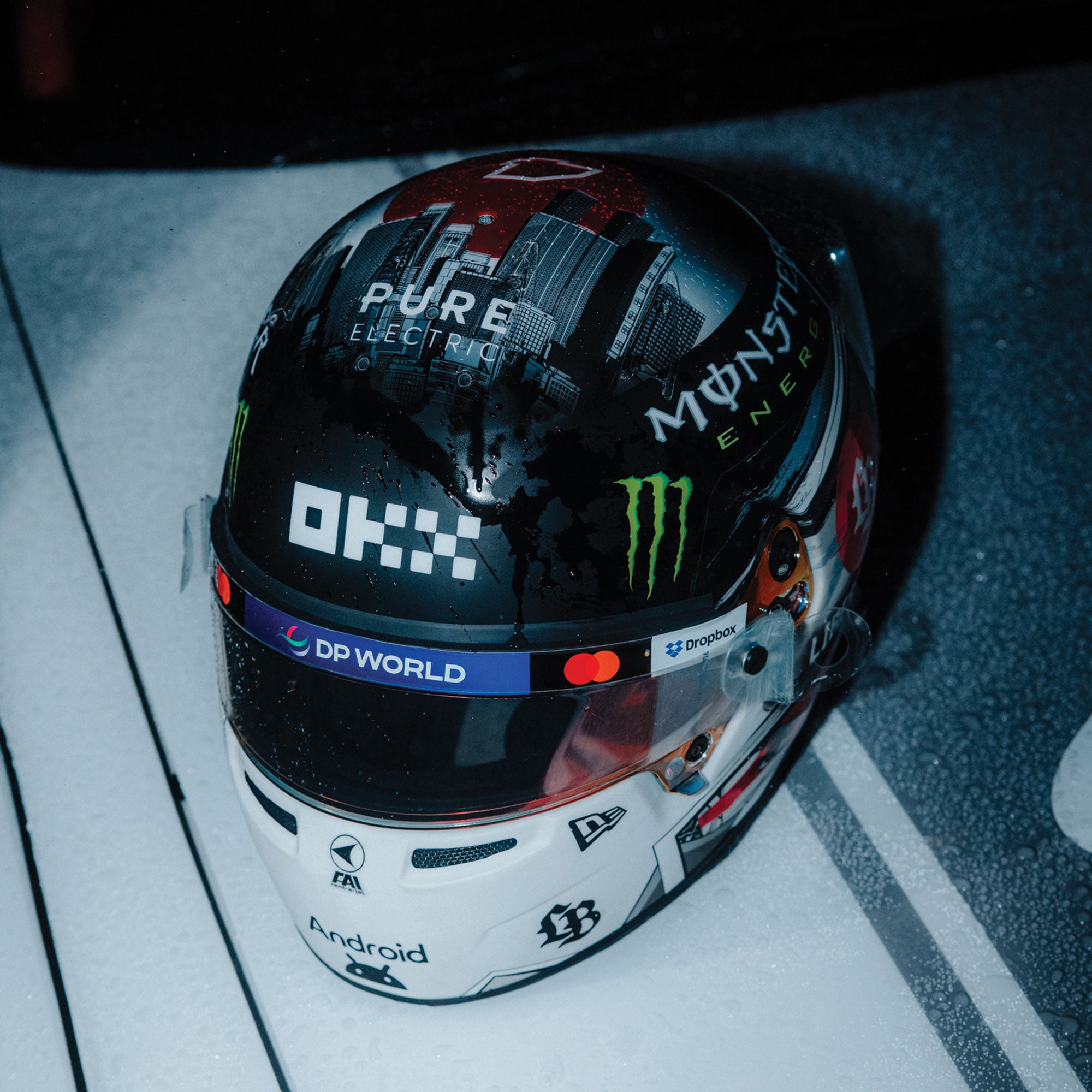 Lando Norris 2025 1:2 Scale Helmet - Japanese GP