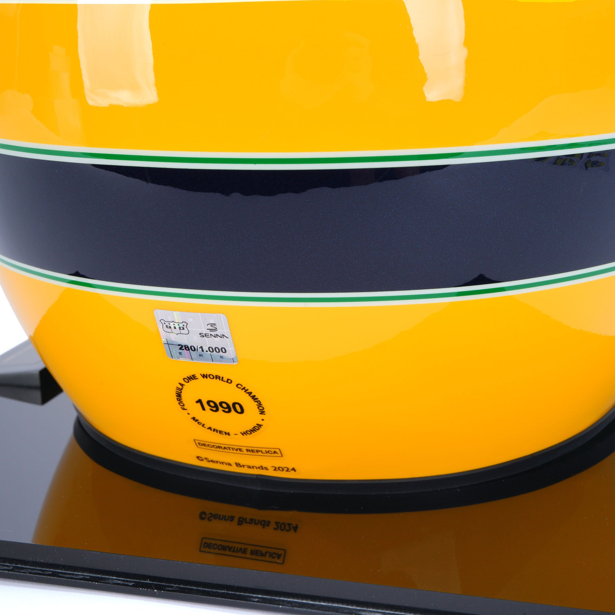 Officially Licensed Ayrton Senna 1990 Replica Helmet
